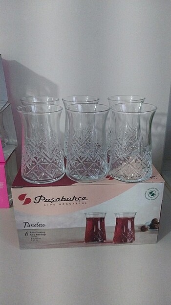 Paşabahçe 6 adet pasabahce