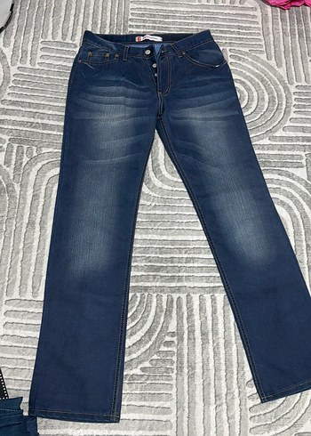Levis Koyu Mavi Denim Jean