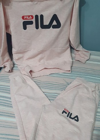 FILA Pembe Kız Çocuk Kısa Kollu Eşofman Takımı - Görsel 2