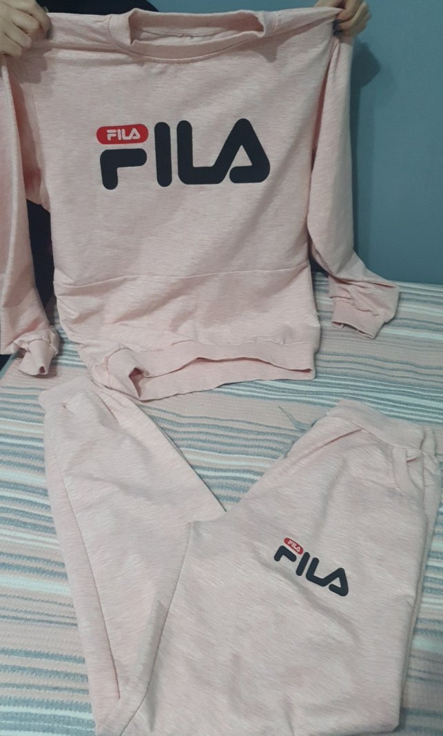 FILA Pembe Kız Çocuk Kısa Kollu Eşofman Takımı - Görsel 2