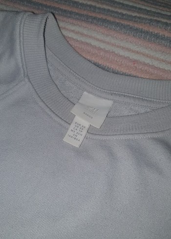 Gri Kadın Sweatshirt Uzun Kollu Salaş - Görsel 2