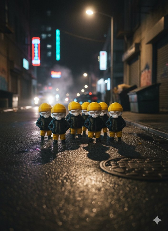 Sarı Kasklı Renkli Aksiyon Figürü - Görsel 2