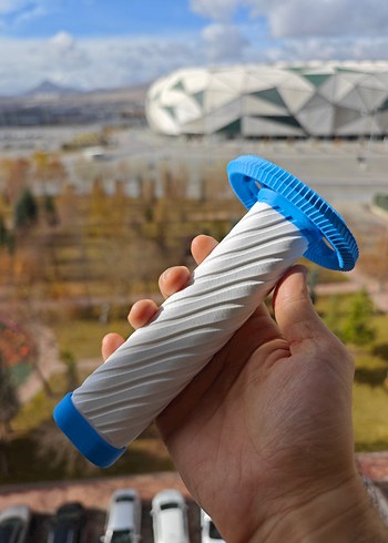 Mavi ve Beyaz Aksiyon Figürü Kılıcı - Görsel 4