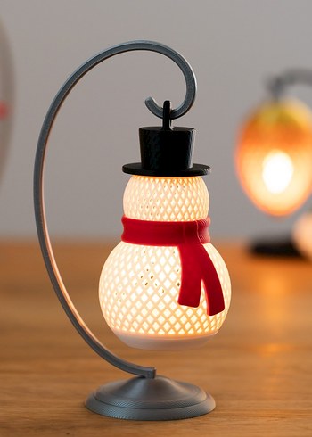 Kardan Adam Dekoratif Led Mum Lamba - Görsel 2