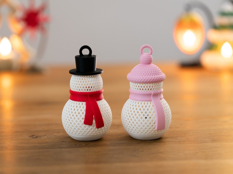 Kardan Adam Dekoratif Led Mum Lamba - Görsel 4