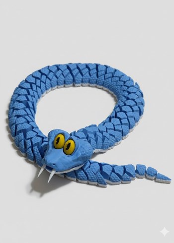 Zootropolis Mavi Yılan Aksiyon Figürü - Görsel 3
