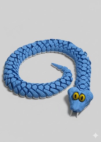 Zootropolis Mavi Yılan Aksiyon Figürü - Görsel 2