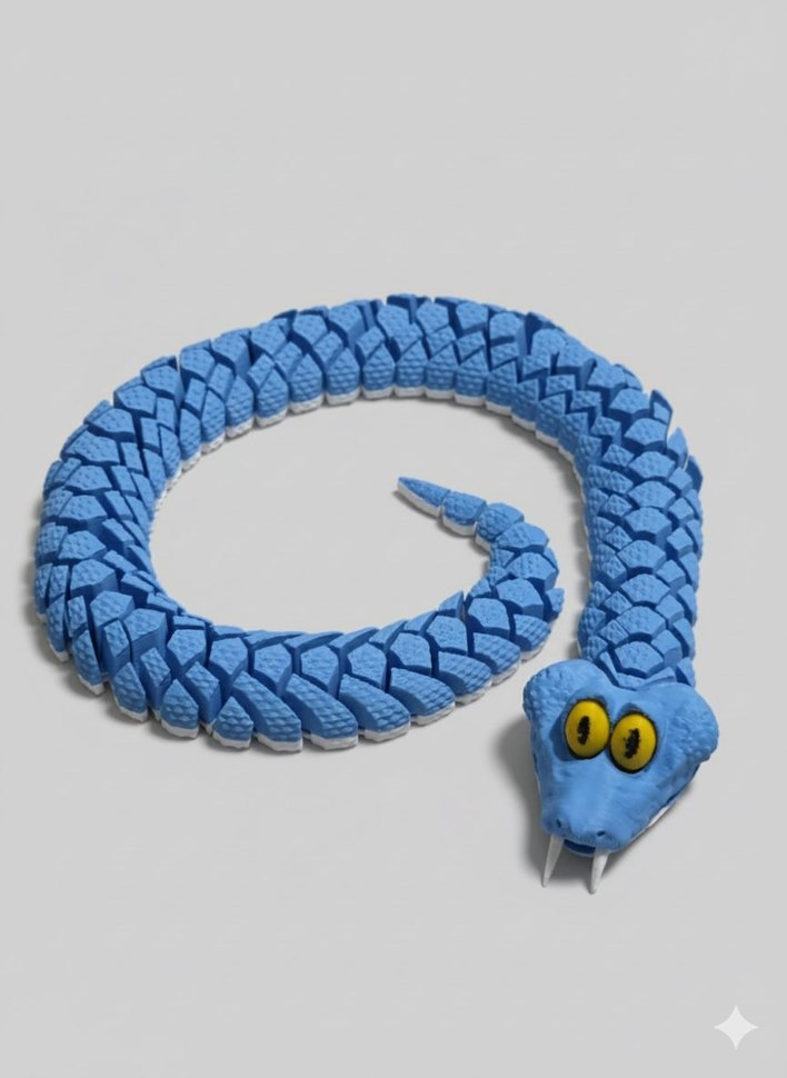 Zootropolis Mavi Yılan Aksiyon Figürü - Görsel 2