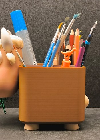 İnek Tasarımlı Kalemlik - Görsel 6