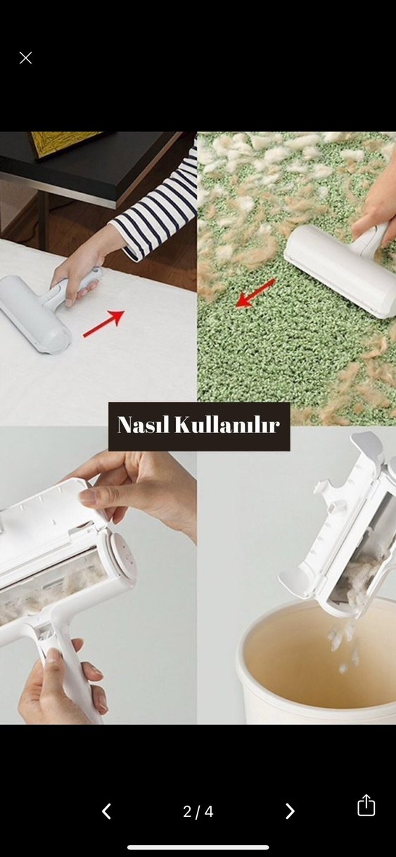 Tüy temizleyici gırgır - Görsel 2