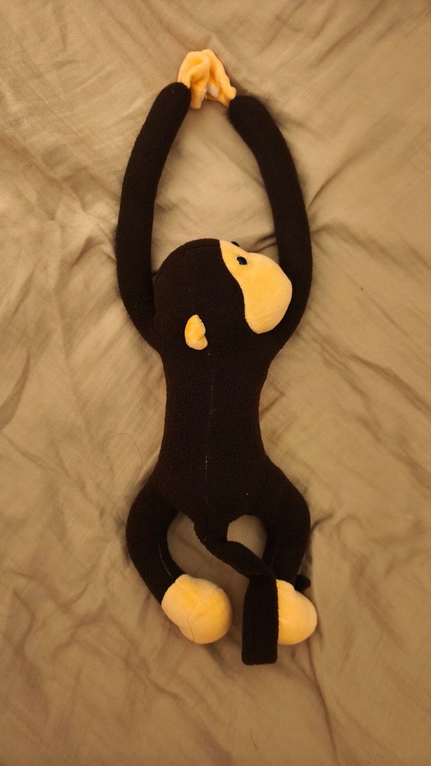 Kahverengi Peluş Oyuncak Maymun - Görsel 4