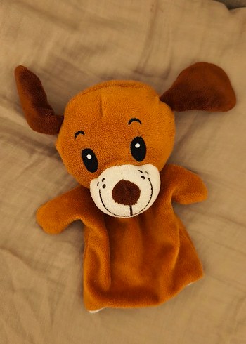 Peluş Köpek ve İnek Kukla - Görsel 7