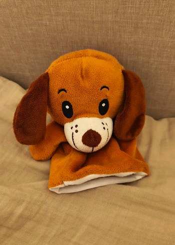 Peluş Köpek ve İnek Kukla - Görsel 4