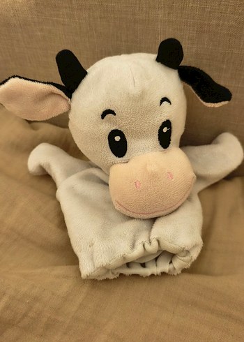 Peluş Köpek ve İnek Kukla - Görsel 5