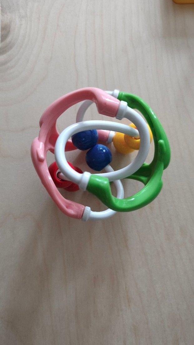 Renkli Diş Kaşıyıcı ve Zilli Oyuncak Seti - Görsel 2