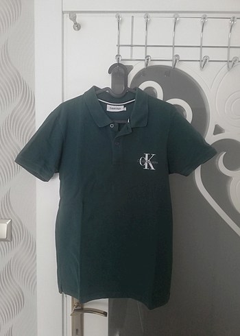 Erkek Polo Yaka Calvin Klein Polo Yaka Tişört