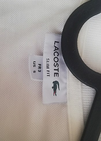 s Beden Lacoste Erkek Beyaz Polo Tişört