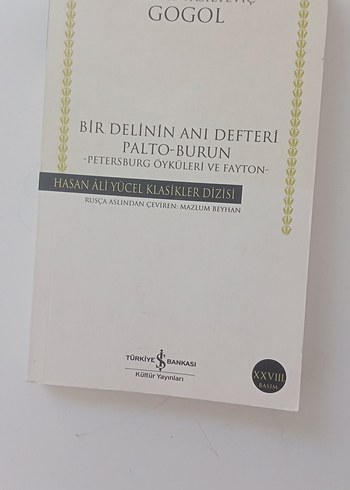Gogol Romanı - Bir Delinin Anı Defteri