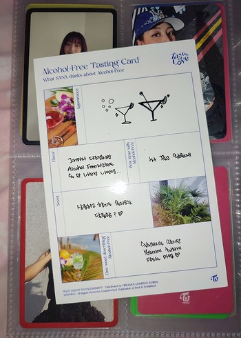 sana taste of love postcard - Görsel 2