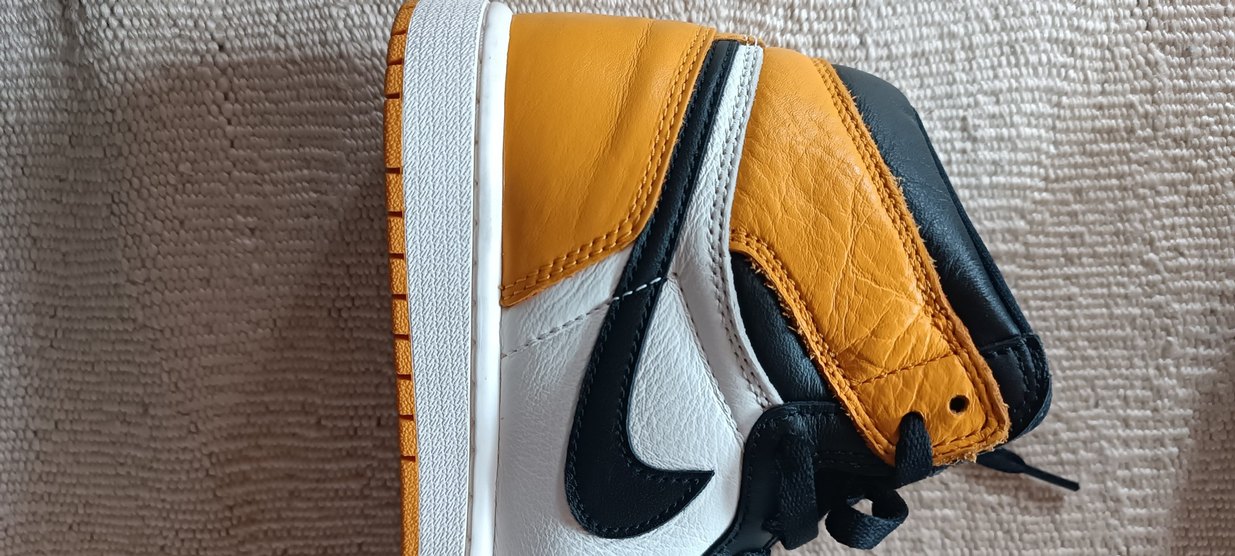 Nike Jordan 1 High OG "Taxi"-40 Numara Sneaker - Görsel 3