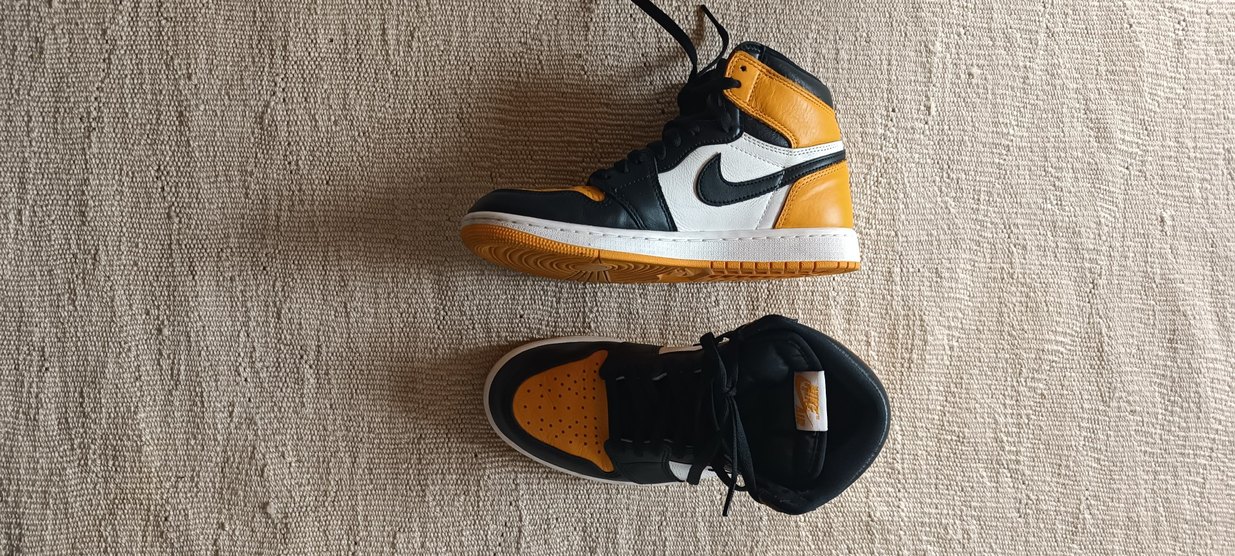 Nike Jordan 1 High OG "Taxi"-40 Numara Sneaker - Görsel 2