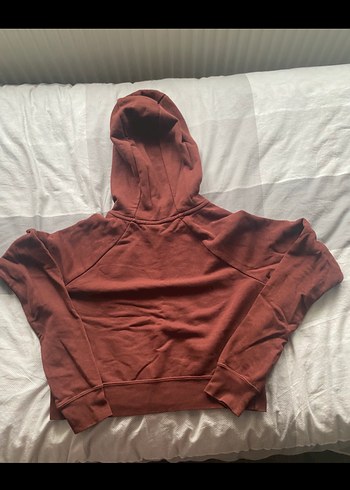 Nike Nike Kadın Kahverengi Kapüşonlu Sweatshirt