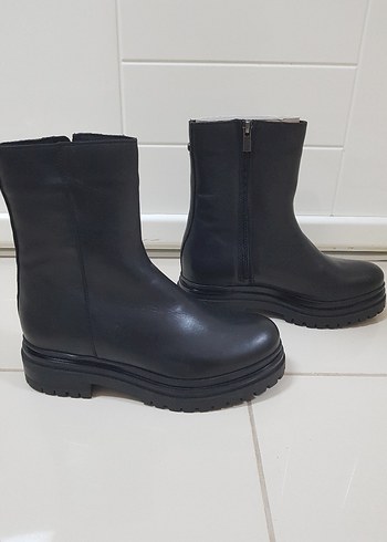 Nine West Siyah Rugan Stilletto Topuklu Kadın Bot