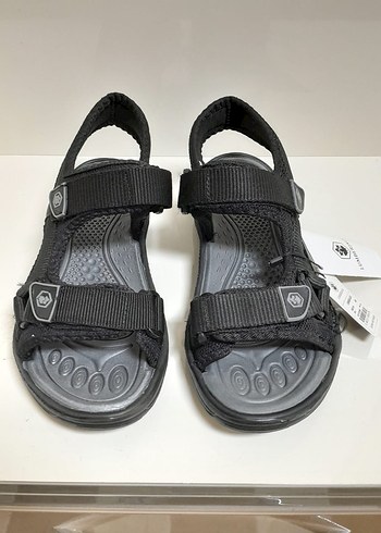 Lumberjack  Erkek Çocuk Siyah Bantlı Outdoor Terlik - Görsel 7