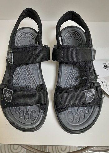 Lumberjack  Erkek Çocuk Siyah Bantlı Outdoor Terlik - Görsel 5