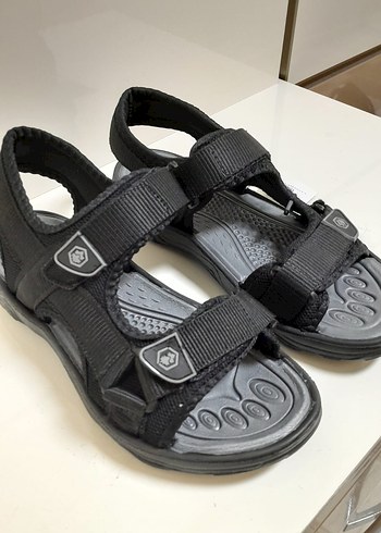 Lumberjack  Erkek Çocuk Siyah Bantlı Outdoor Terlik - Görsel 2