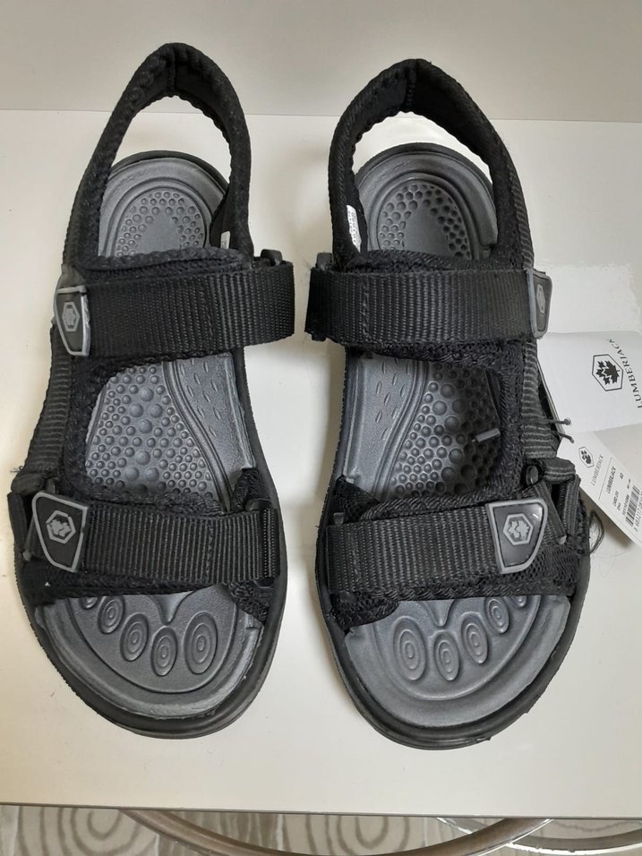 Lumberjack  Erkek Çocuk Siyah Bantlı Outdoor Terlik - Görsel 5