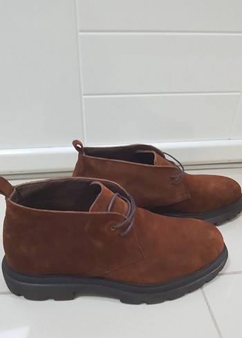 İNCİ Erkek Kahverengi Süet Günlük Bot - Görsel 2