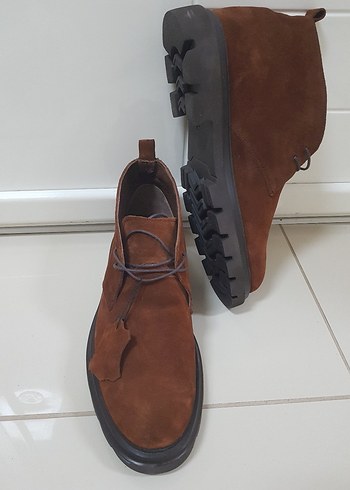 İNCİ Erkek Kahverengi Süet Günlük Bot - Görsel 5