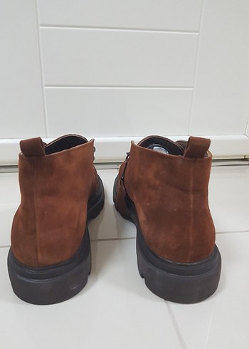 İNCİ Erkek Kahverengi Süet Günlük Bot - Görsel 3