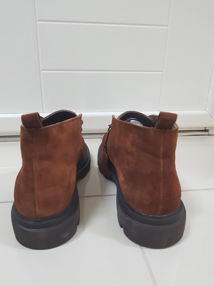 İNCİ Erkek Kahverengi Süet Günlük Bot - Görsel 3