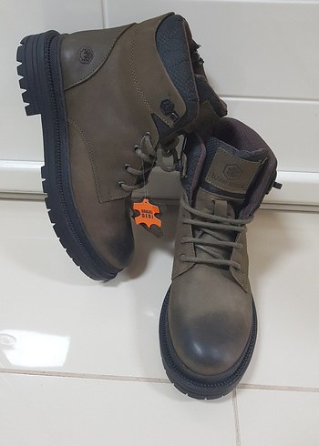 LUMBERJACK HAKİKİ DERİ FERMUARLI BAĞCIKLI BOT 41 - Görsel 5