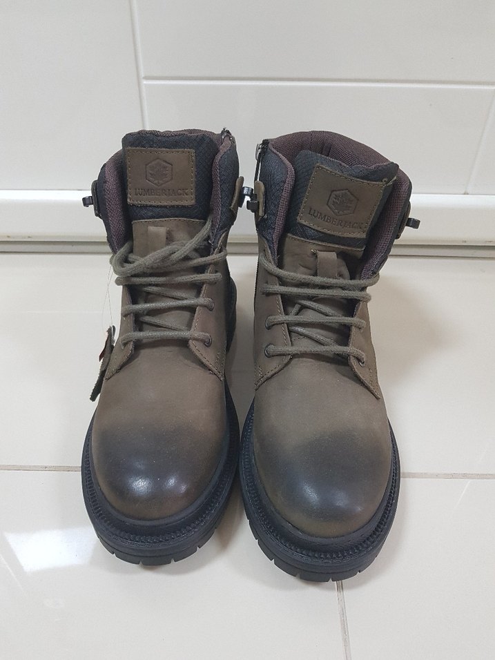 LUMBERJACK HAKİKİ DERİ FERMUARLI BAĞCIKLI BOT 41 - Görsel 2