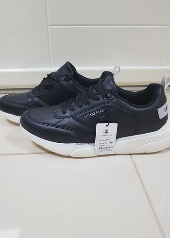 LUMBERJACK Siyah Erkek Spor Ayakkabı Rubber Jack - Görsel 4