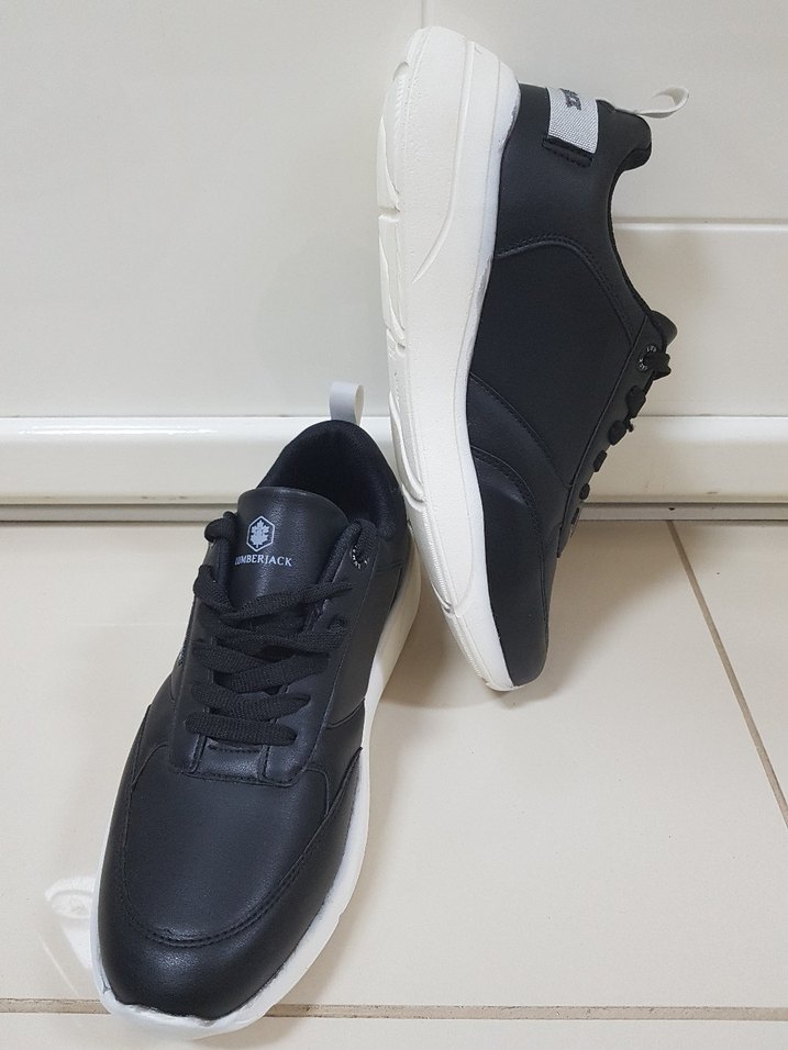 LUMBERJACK Siyah Erkek Spor Ayakkabı Rubber Jack - Görsel 5