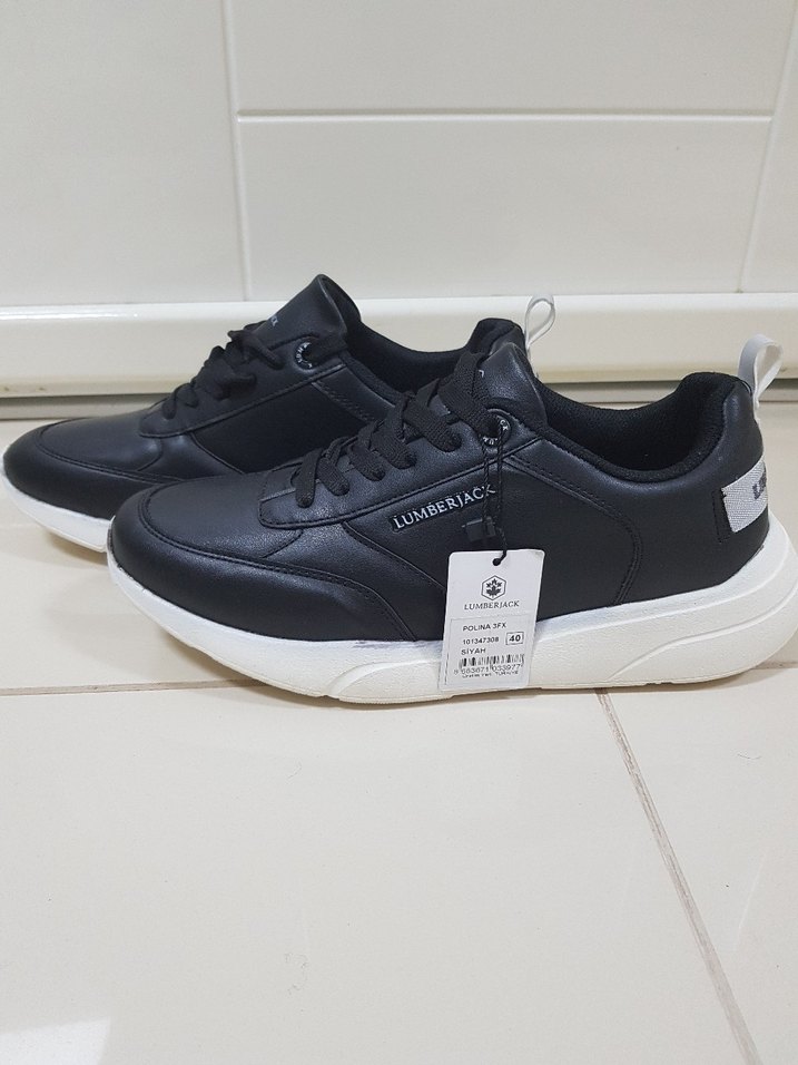 LUMBERJACK Siyah Erkek Spor Ayakkabı Rubber Jack - Görsel 4