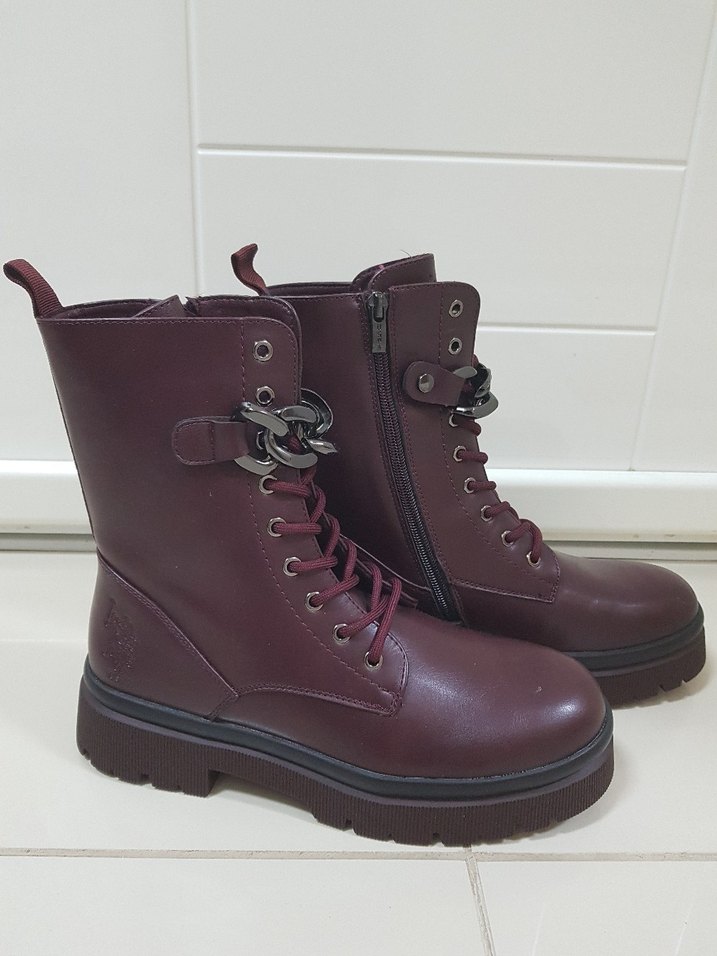 U.S.POLO BAĞCIKLI FERMUARLI BOT - Görsel 2