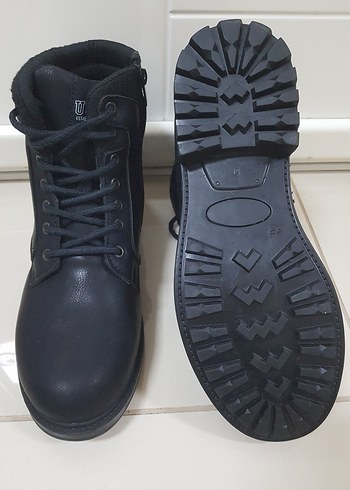 U.S POLO Siyah Bağcıklı Erkek Street Style Bot - Görsel 6