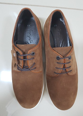 İNCİ TABA HAKİKİ DERI Süet Erkek Klasik Ayakkabı - Görsel 8