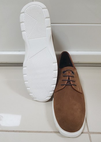 İNCİ TABA HAKİKİ DERI Süet Erkek Klasik Ayakkabı - Görsel 5