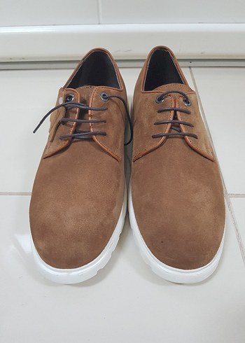 İNCİ TABA HAKİKİ DERI Süet Erkek Klasik Ayakkabı - Görsel 2