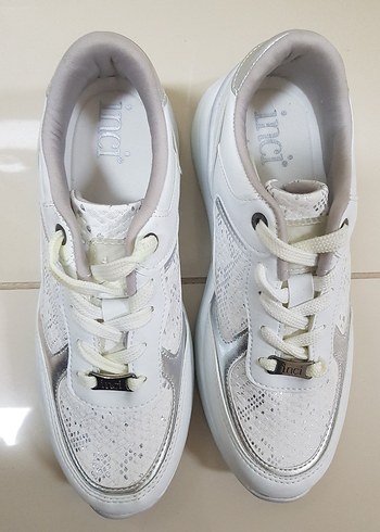 İNCİ BEYAZ SPOR AYAKKABI - Görsel 5