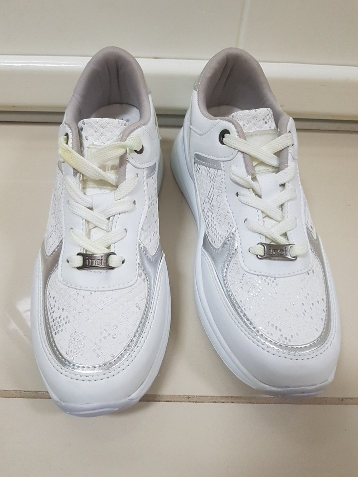 İNCİ BEYAZ SPOR AYAKKABI - Görsel 2