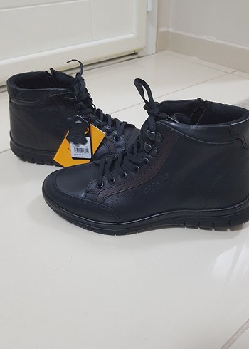 DOCKERS HAKİKİ DERI FERMUARLI BAĞCIKLI  BOT - Görsel 4