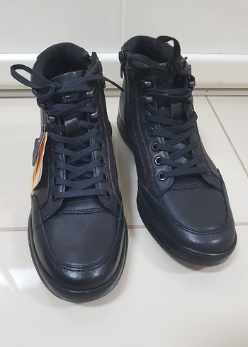 DOCKERS HAKİKİ DERI FERMUARLI BAĞCIKLI  BOT - Görsel 2