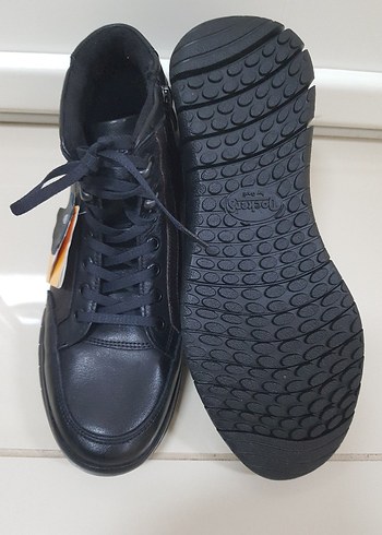 DOCKERS HAKİKİ DERI FERMUARLI BAĞCIKLI  BOT - Görsel 6